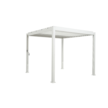 Pergolă de grădină MIRADOR 88 Basic 3 x 3m alb